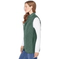 thumbnail image 3 of Woman Within Plus Size Zip-Front Quilted Vest Long Lightweight Gilet, 3 of 6