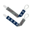 BabyFanatic Officially Licensed Unisex Pacifier Clip 2-Pack - MLB Detroit Tigers - Officially Licensed Baby Apparel