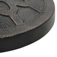 thumbnail image 4 of Base de sombrilla VidaXL, redonda, poliresina, bronce, 13 cm, para paraguas, 4 of 6