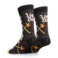 thumbnail image 4 of Crazy Socks – Liquid Death Battle Axes Graphic – Unisex Crew Socks Large – Officially Licensed, 4 of 6