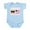 Sky Blue, variant on CafePress - Venezuelan American Infant Bodysuit - Baby Light Bodysuit, Size Newborn - 24 Months