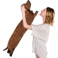 thumbnail image 1 of Felpa De Abrazo De Perro Salchicha, Cojín De Peluche Duradero Perro , Cojín De Peluche Para Perro Salchicha, Duradero, Cojín De Peluche Realista, Almohadas De Siesta De Animales De Dibujos Anims, 1 of 3