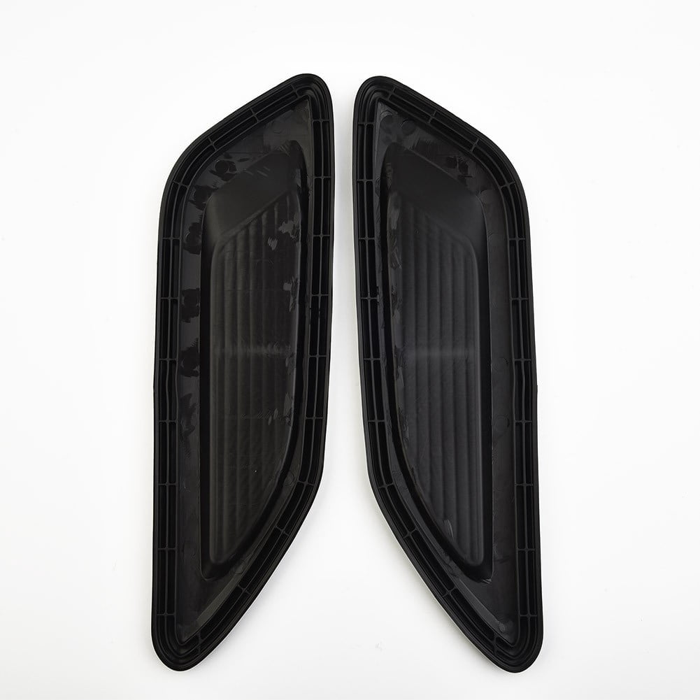 Hood Air Flow Vent Cover Scoop Accessory Air Flow Bonnet Car Center Cover Glossy Black Parts Side Universal Vent