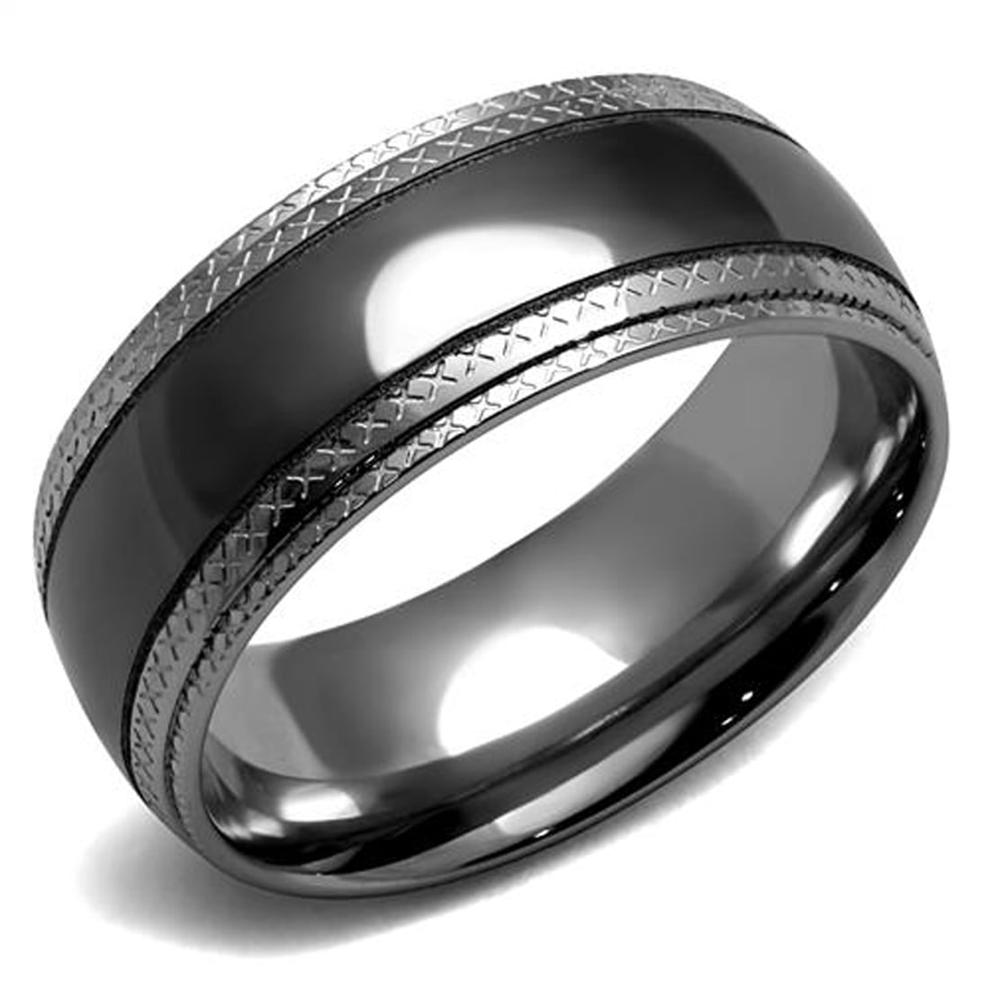 unisex stainless steel rings