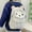 A, variant on Kawaii Bear Rilakkumas Backpack Large Capacity Backpack Stylish Student School Bag Shoulder Bags Schoolbag Gift