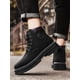 thumbnail image 2 of Men's Summer Breathable Black Boots, Men's Work Shoes, Spring/autumn Outdoor Hiking Boots, 2 of 3