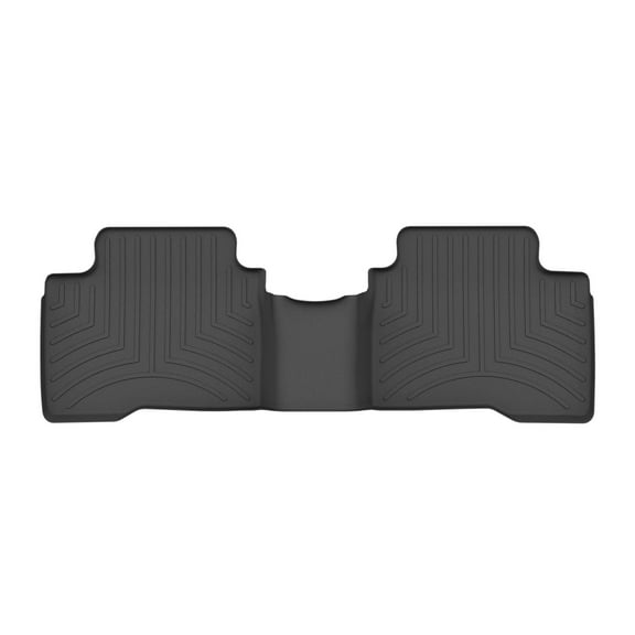WeatherTech Custom Fit FloorLiners compatible with 2021-2026 Hyundai Elantra Hybrid - 2nd Row, Black