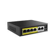 Netis P106C 4 POE+2 Uplink 100M Ethernet POE/ POE+ Switch | POE Budget 65W
