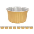 thumbnail image 1 of 10 Pcs Barquettes en Aluminium Barquettes pour Barbecue Barquettes Rondes Barquettes en Aluminium Jetables, 1 of 9