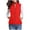 Red, variant on Homenesgenics Lightweight Quilted Womens Jacket Fashion Women Pocket Coat Long Jacket Winter Sleeveless Down Cotton Waistcoat Black M