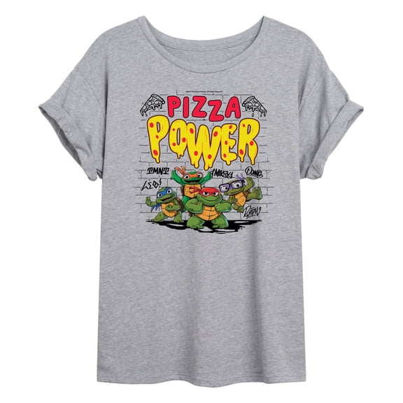 Teenage Mutant Ninja Turtles Mutant Mayhem  - Pizza Power  - Women's Oversized T-Shirt