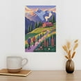 thumbnail image 3 of Huaraz Peru Vintage Travel Poster with Serene Nature And Trekking Scenery Canvas Poster, 3 of 8