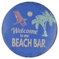 thumbnail image 1 of Retro Cupcake diariamente productos horneados frescos letrero de de metal licencia decorativa de pared cocina comedor Bar licencia de Macarena Cartel de chapa de hierro con manchas redondas, 1 of 6
