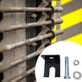 thumbnail image 6 of lacooooppia Barbell Bar Holder Garage Gym Bar Rack Mount Squat Rack Mounted Barbell Holder Attachment Heavy Duty Weight Bar Holder Storage Rack Vertical Bench Rack Barbell Hanger Cold black, 6 of 8