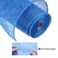 thumbnail image 3 of Unique Bargains PP Burlap Mesh 10' x 10 Yards Decorative Wrapping Ribbon, Turquoise 1 Roll, 3 of 5