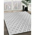 thumbnail image 3 of Ahgly Company Machine Washable Indoor Rectangle Transitional White Smoke Area Rugs, 7' x 10', 3 of 7