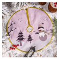 thumbnail image 5 of Christmas Tree Skirt Mini 16 Inch Winter Christmas Tree Decorations Tree Skirt Suitable for Merry Christmas Party, 5 of 5