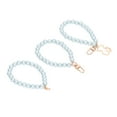 thumbnail image 3 of 3 pulseras de perlas brillantes Bling Bling H52 azul claro, 3 of 12
