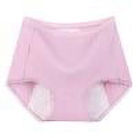 Yuyuzo Plus Size Underwear Foe Women Full Coverage High Waisted Stretch Layered Solid Color Panties