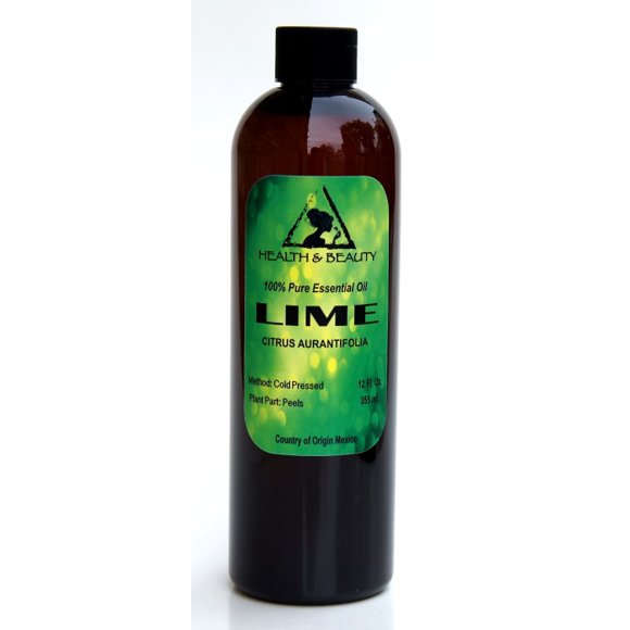 Huile Essentielle de Lime Aromathérapie 100 % pure Naturelle 12 oz