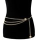 thumbnail image 2 of Minnieouse Cinturones de cadena Retro a la moda para mujer, cinturones que combinan con todo, borla larga multicapa para fiesta, joyería, vestido, cadena Ropa, zapatos y accesorios Miscelánea oro Minnieouse  PS14622-01, 2 of 6