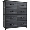 thumbnail image 6 of DEXTRUS 8-Drawer Fabric Dresser for Adults, Storage Organizer for Bedroom & Closet, Charcoal Black, 6 of 6