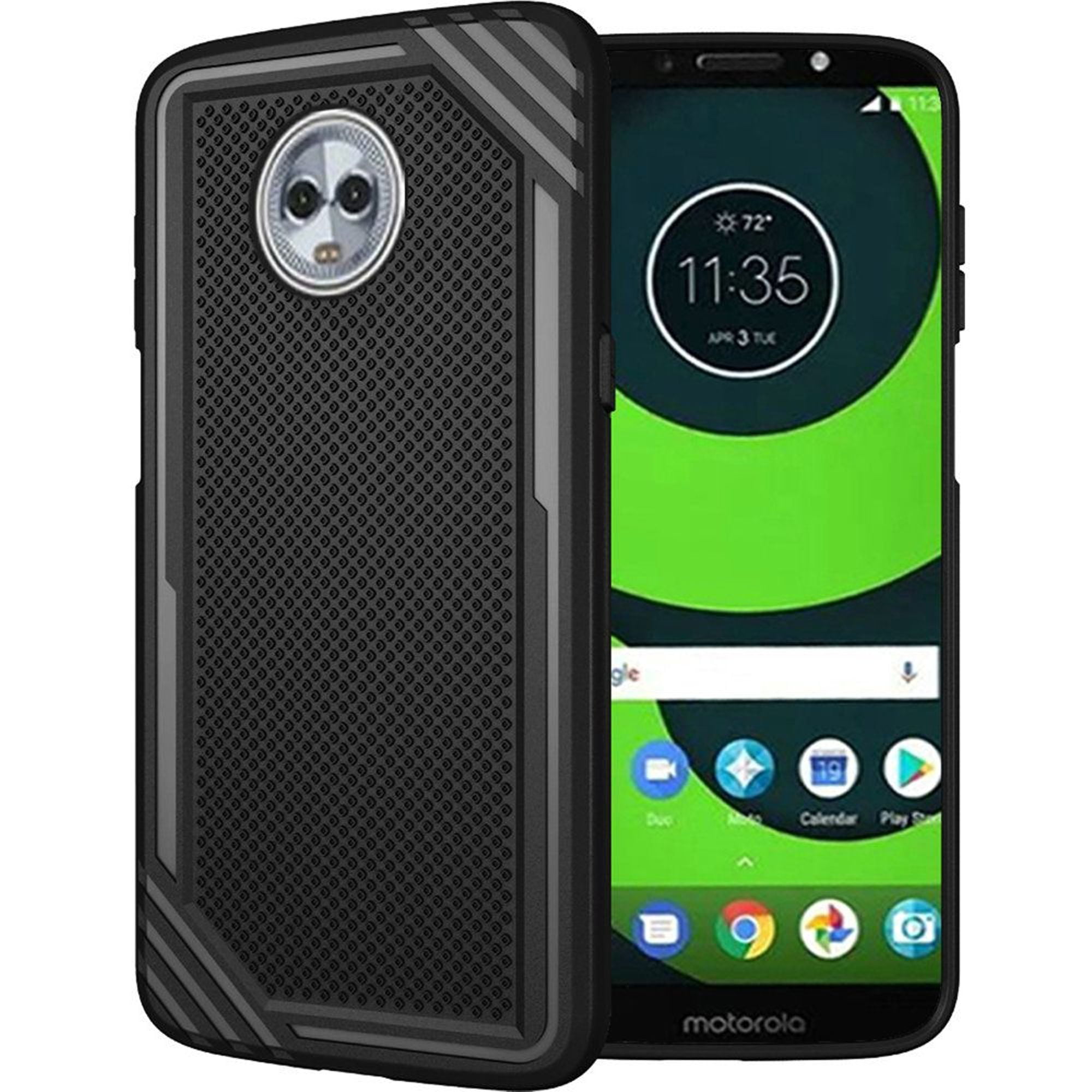 Motorola Moto G6 Play Case, by Insten Armor Lite Ultra