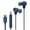 Blue, variant on JVC Wired USB-C Earbuds - Noise Isolation - DAC - Hi-Res Audio - Built-in Mic with Mute - Comfortable Silicone Ear Tips - 3 Button Remote – Plug & Play - HAFR29UCB (black)