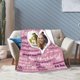 thumbnail image 3 of LHSHID Dinosaurs and The Woods Blanket Flannel Soft and Comfortable Anti static Bed Sofa Blanket 30x40in, 3 of 6