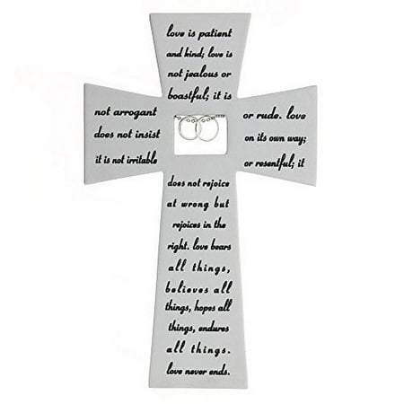 Roman Inc Love Never Ends Wall Cross
