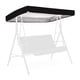 thumbnail image 4 of Toldo De Repuesto Toldo De Tela Toldo Para Columpio Toldo Impermeable Para Jardín Y Patio Toldo Impermeable Para Columpio Al Aire Libre Toldo De Repuesto Toldo De Tela, 4 of 5