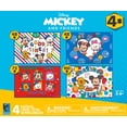 thumbnail image 2 of Puzzle Buffalo Games Mickey Friends 4 en 1 para niños, 2 of 5