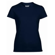 Gildan Missy Fit Women's X-Small Adult Short Sleeve T-Shirt, Navy (6 Pack)