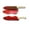 Red, variant on Blade Guard 10" Knife Blade Protector for Safe Storage and Transport Made in USA, Clear