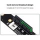 thumbnail image 2 of Tarjeta Vertical Ngff M.2 A Pci-E 4X Riser Card Static Bag Packaging Lector Convertidor De Disco Duro Ndcxsfigh Para estrenar, 2 of 4