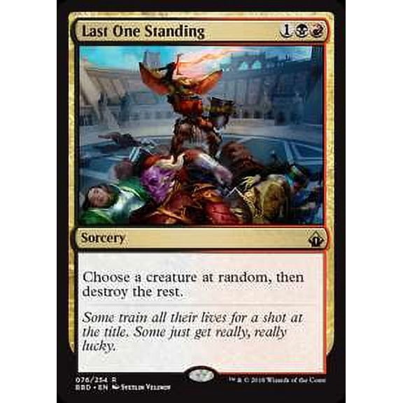 MtG Battlebond Rare Last One Standing #76