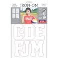 thumbnail image 2 of SEI 3 inch Sport Iron-on Heat Transfer Polyvinyl Letters, White, 2 of 5