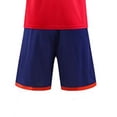 thumbnail image 4 of Lvshlubb Boys' Clothing Sets V Neck Casual Loose Quick Dry Tops and Boyshorts 2 Piece Kids Clothing Size 4-13, 4 of 6