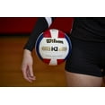 thumbnail image 5 of Wilson K1 Gold Indoor Volleyball, Red, White and Navy, 5 of 5