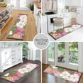 thumbnail image 6 of Yayeee Hallway Runner Rug 2'x6' Non Slip Machine Washable with Rubber Backing, White Flowers, 6 of 8