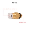 thumbnail image 3 of Aibecy PC4-M6 Male Straight Pneumatic Tube Push Fitting Connector Compatible for CR-10 Ender 3 3D Printer Extruder, 3 of 7