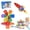 36PCS, variant on 60PCS Mini Magnetic Tiles Travel Building Block Set