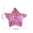 thumbnail image 3 of Cififendec 10Pcs Luminous Starfish Mini Ornament, 1", Glow In Dark Resin Aquarium Landscape Decoration for Fish Tank Bottom Layout, Underwater Scene Decor, 3 of 5