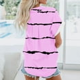 thumbnail image 6 of Tops for Women Tops for Summer Women Shirts Trendy Womens Tshirts Lightning, 6 of 7
