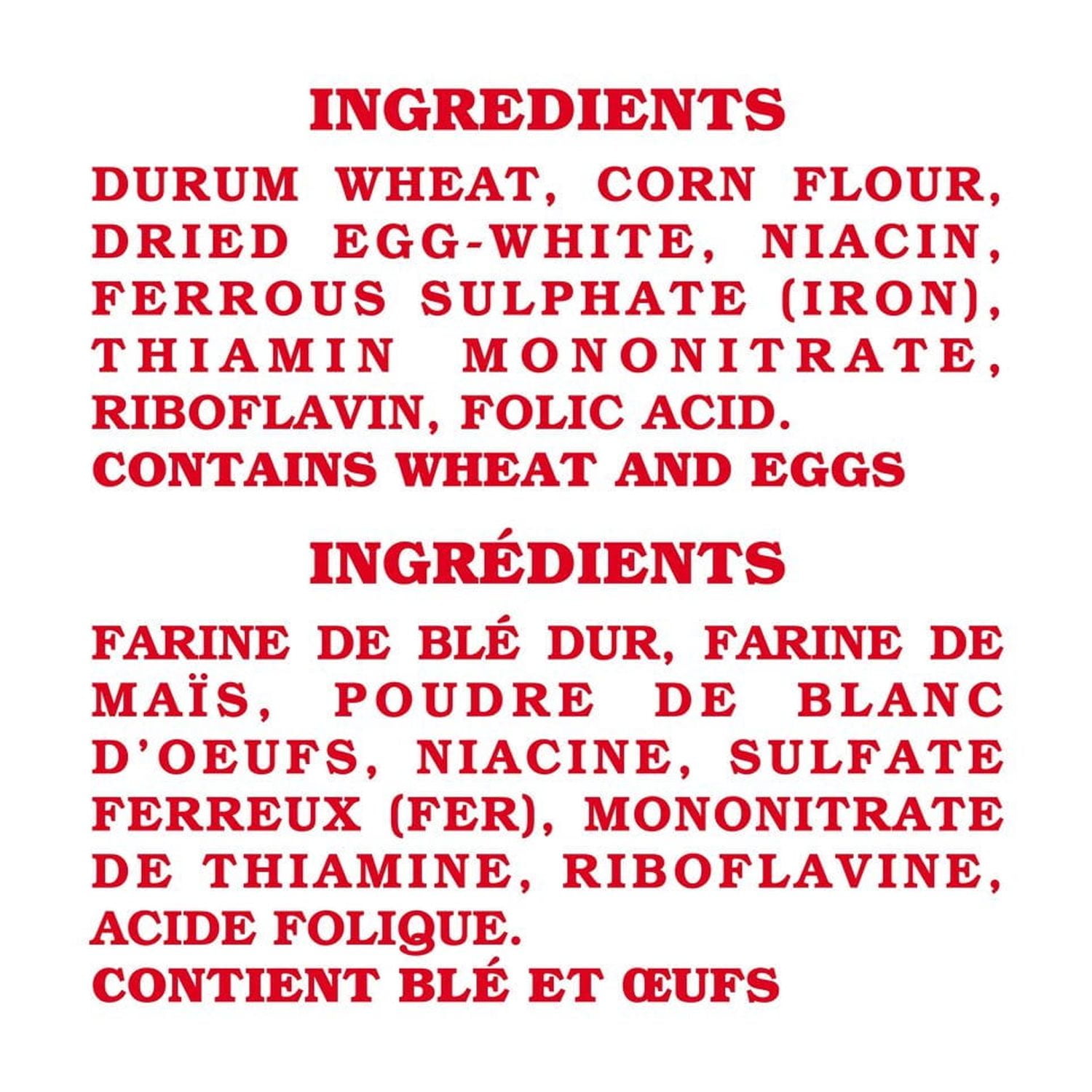 No Yolks Broad Egg White Noodles Pasta, 340 g