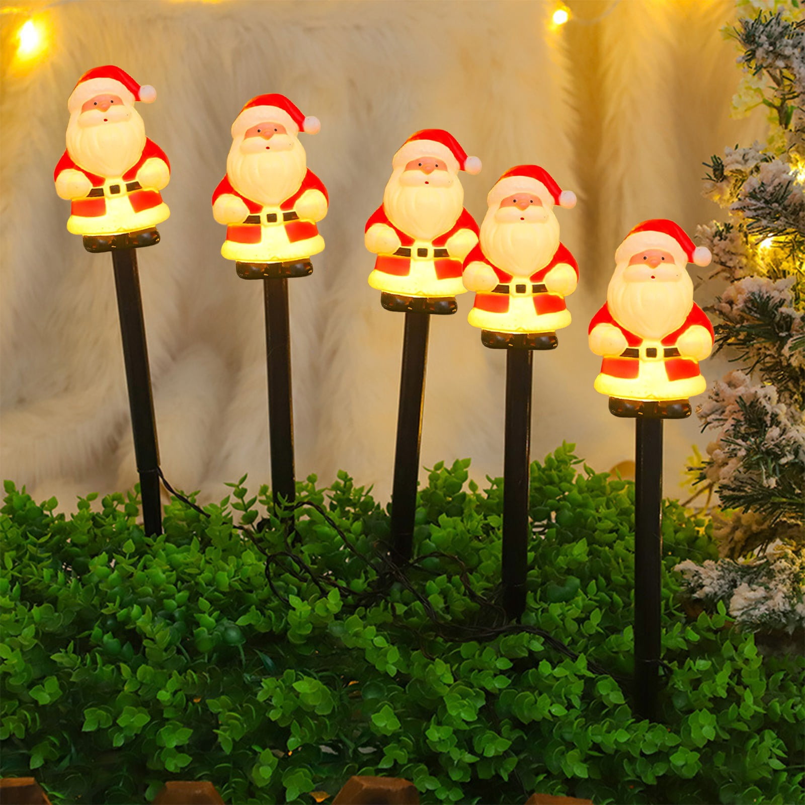 Solar Powered Christmas Light, Yard Stake Light Outdoor Garden Decoration