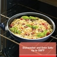 thumbnail image 6 of T-fal Cook & Strain Non-Stick 14-Piece Cookware Set, Recycled Aluminum Body, Blue, 6 of 17