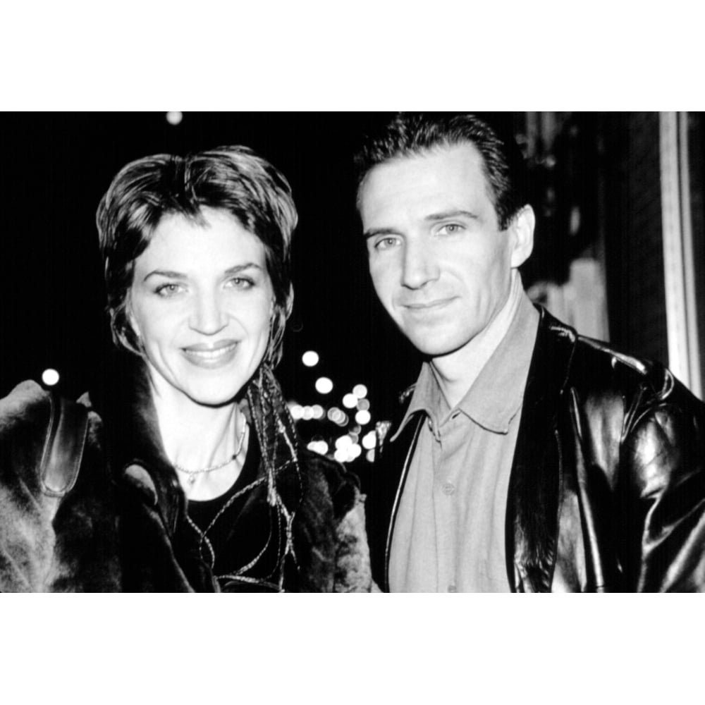 Ralph Fiennes And Wife Martha At Onegin Screening, Nyc 111799, By Cj