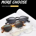 thumbnail image 2 of Mens Small Frame Retro Sunglasses for Travel, Fashion, Party, and Hip Hop, Featuring Point Rivets and a Stylish Design, 2 of 5