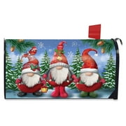 Briarwood Lane Winter Gnomes Christmas Mailbox Cover